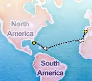 15 Night Lisbon to Miami cruise