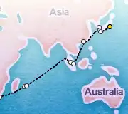 51 Night London to Tokyo cruise