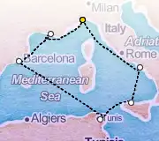 7 Night Savona to Savona cruise