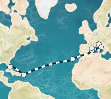 18 Night Portofino to Miami cruise