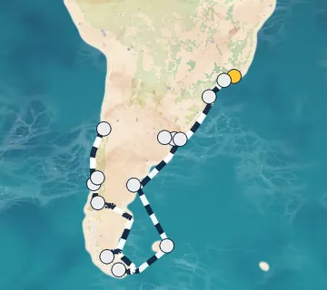 25 Night Rio de Janeiro to Santiago cruise