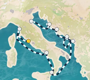 11 Night Rome to Ravenna cruise