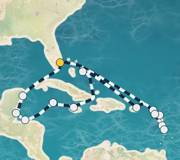 21 Night Ft. Lauderdale to Ft. Lauderdale cruise