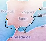 10 Night Lisbon to Barcelona cruise