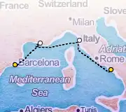 3 Night Naples to Barcelona cruise