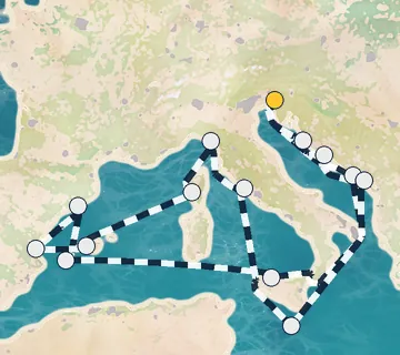 21 Night Monfalcone to Monfalcone cruise