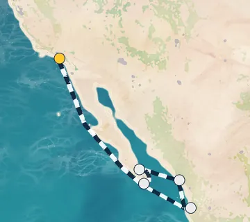 8 Night Los Angeles to Los Angeles cruise