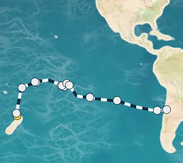 27 Night Auckland to Santiago cruise