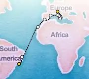 19 Night Venice to Rio cruise