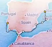9 Night Lisbon to Barcelona cruise