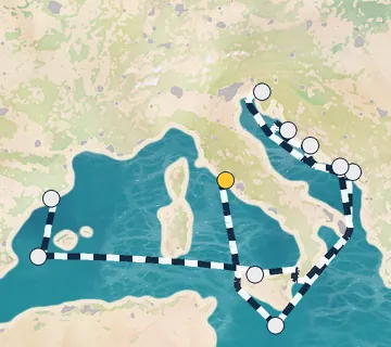 14 Night Rome to Barcelona cruise