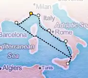 7 Night Savona to Savona cruise
