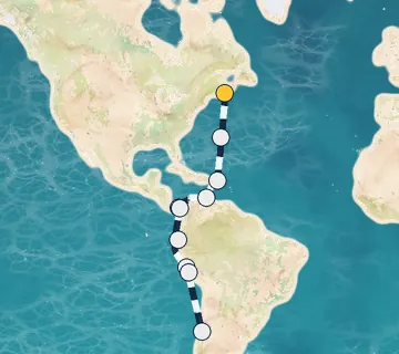 24 Night Halifax to Santiago cruise