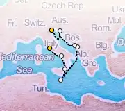 8 Night Rome to Venice cruise