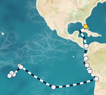 35 Night Miami to Papeete cruise