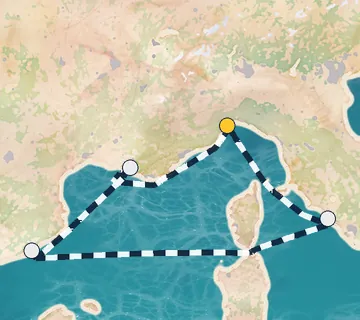 5 Night Savona to Savona cruise