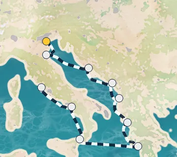 10 Night Venice to Rome cruise