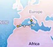 7 Night Rome to Malaga cruise