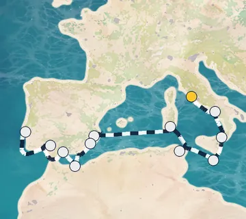 13 Night Rome to Lisbon cruise