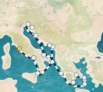 14 Night Rome to Athens cruise