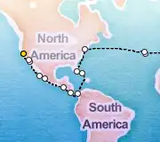 39 Night Savona to San Francisco cruise