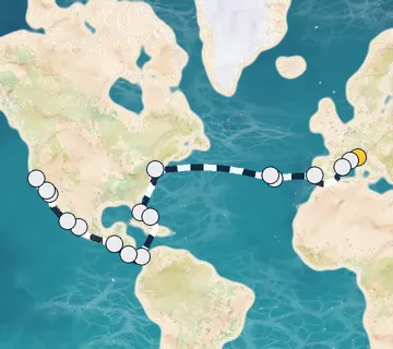 39 Night Savona to San Francisco cruise