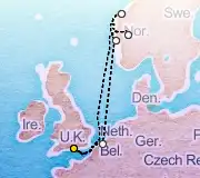 7 Night London to London cruise