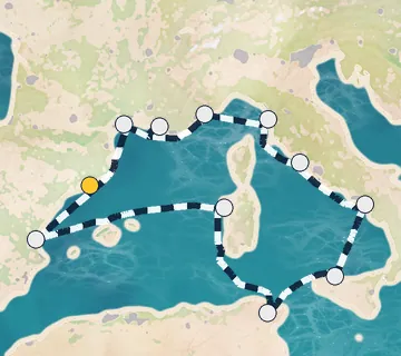 14 Night Barcelona to Barcelona cruise
