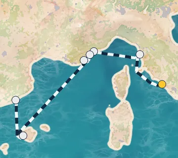 7 Night Rome to Barcelona cruise
