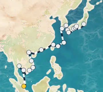 28 Night Singapore to Tokyo cruise