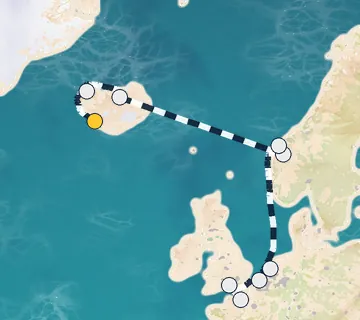 10 Night Reykjavik to London cruise
