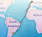 22 Night London to Buenos Aires cruise