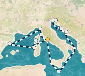14 Night Rome to Trieste cruise