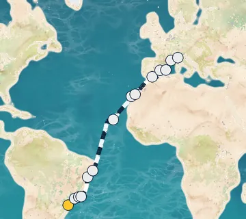 22 Night Itajai to Portofino cruise