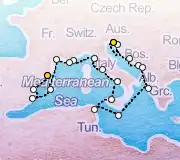 21 Night Trieste to Barcelona cruise