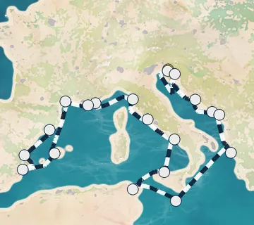 21 Night Trieste to Barcelona cruise