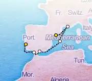 5 Night Lisbon to Tarragona cruise