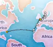 27 Night London to Port Canaveral cruise