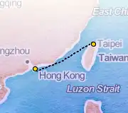 2 Night Taipei to Hong Kong cruise