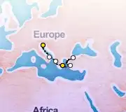 6 Night Athens to Trieste cruise