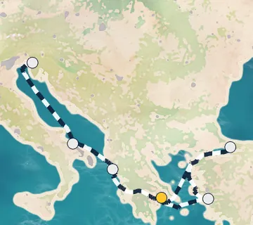 6 Night Athens to Trieste cruise