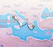 7 Night Athens to Rome cruise