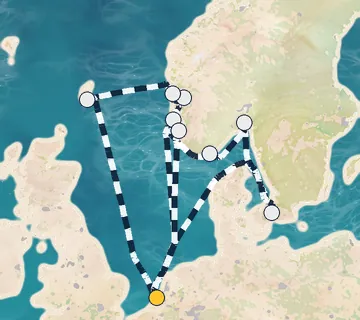 14 Night Rotterdam to Rotterdam cruise