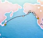 21 Night Vancouver to Tokyo cruise