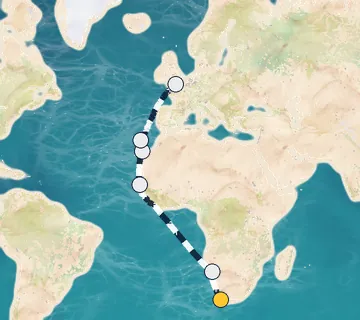 20 Night Cape Town to London cruise
