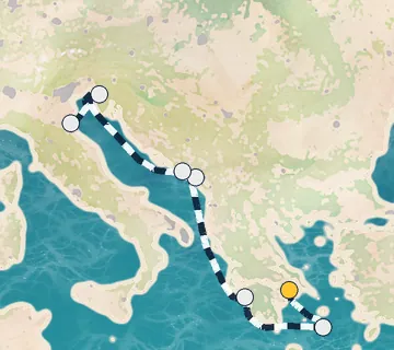 7 Night Athens to Ravenna cruise