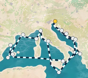 21 Night Monfalcone to Monfalcone cruise