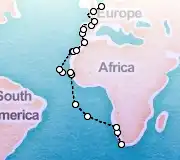 35 Night Cape Town to Rotterdam cruise