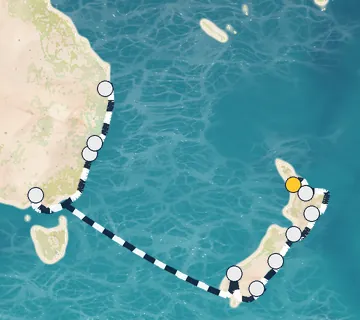 15 Night Auckland to Brisbane cruise