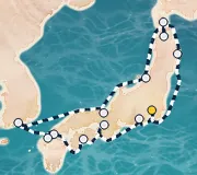 14 Night Tokyo to Tokyo cruise